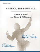 America, the Beautiful Concert Band sheet music cover